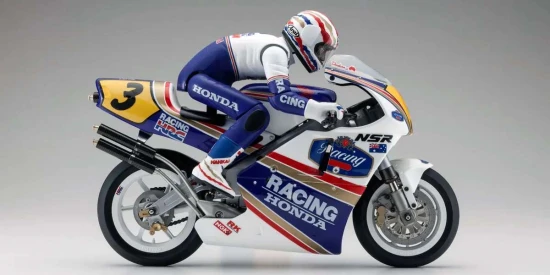 Kyosho Moto Hanging On Racer Biker - Honda NSR500 1991 Kit