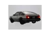 Kyosho First Mini-Z 1:28 Initial-D Toyota Sprinter Trueno AE86 WH/BK