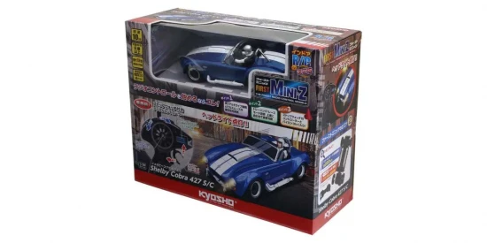 Kyosho First Mini-Z 1:28 Shelby Cobra 427 S/C 1960 Blue