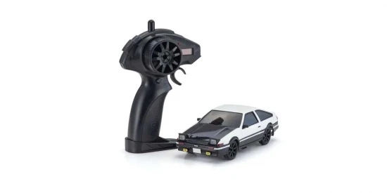 Kyosho First Mini-Z 1:28 Initial-D Sprinter Trueno AE86 WH/BK Carbon