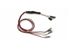 Kyosho LED Light Unit Diam=5/L=400/Clear&Red (4 Bulbs)