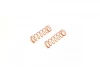 Kyosho Big Shock Springs 8.5-1.4 (78mm) Orange (2)