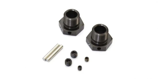 Kyosho Wheel Hub Inferno MP9-MP10 Gun Metal (2)