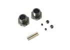 Kyosho Inferno MP9-MP10 Narrow Wheel Hub (2) Gun Metal