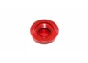 Kyosho 1:8 Inferno Serrated Closed Wheel Nuts (4) Red