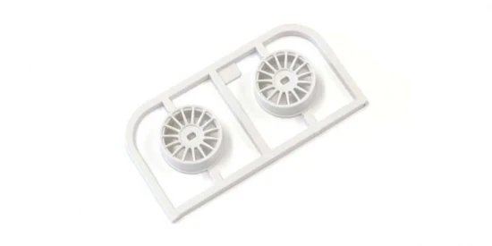 Wheel Set Kyosho Mini-Z AWD Narrow 0 Offset (2) White