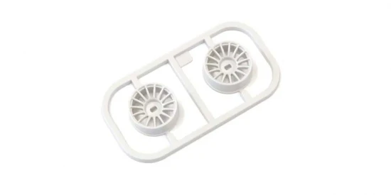 Wheel Set Kyosho Mini-Z AWD Narrow 2.5 Offset (2) White