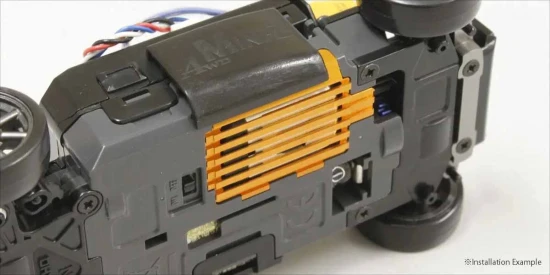 Kyosho Mini-Z AWD Orange Aluminium Motor Heatsink
