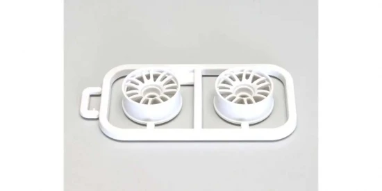 Wheels Set RE30 Kyosho Mini-Z MR03 Narrow-Offset 1.0 (2) White