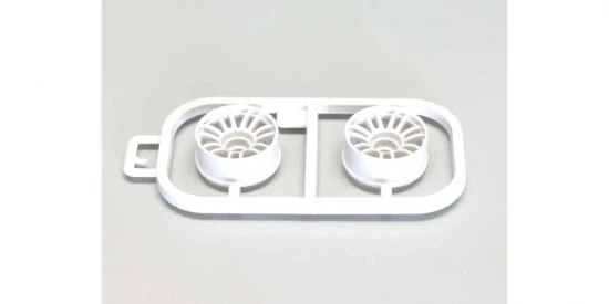 Wheels Set RE30 Kyosho Mini-Z MR03 Narrow-Offset 2.5 (2) White