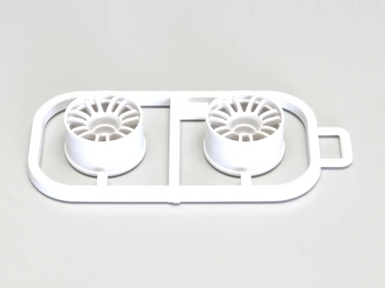 Wheels Set Kyosho Mini-Z MR03 Wide-Offset -1.0 (2) White