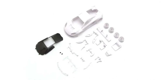 Kyosho Bodyshell McLaren 12C GT3 2013 Mini-Z + 2WD Rims (White Body)