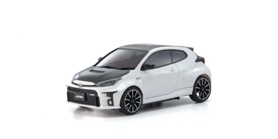 Kyosho Mini-Z AWD Toyota GRMN Yaris Rally Package White Pearl (MA020-KT531P)
