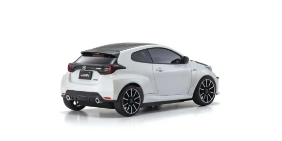 Kyosho Mini-Z AWD Toyota GRMN Yaris Rally Package White Pearl (MA020-KT531P)