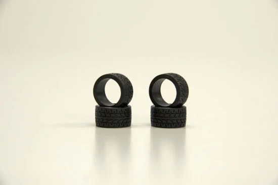 Kyosho Miniz Racing Radial Tyres 30 Shore - Wide (4)