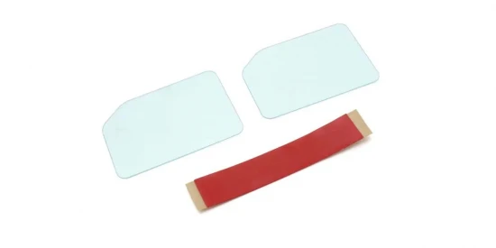 Rear Wing Side Plates 1:10 PC Kyosho Ultima-Optima Serie