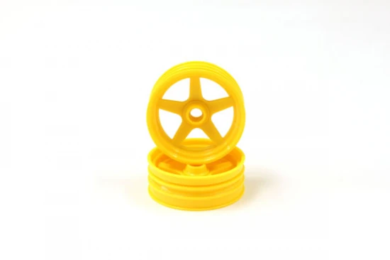 Kyosho Front Wheel (2) Beetle 2014 - Yellow