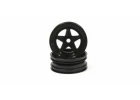 Kyosho Scorpion 2014 Black Front Wheel 2.2 inches (2)