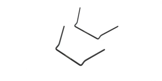Front Stabilizer Bars 2.2-2.4 Hard (2) for Kyosho V-One R4 Evo3
