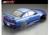 Killer Body Nissan Skyline R34 195mm Finished Bodyshell - Blue