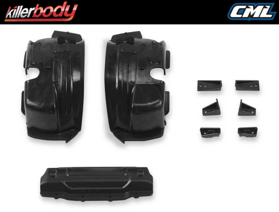 Killer Body Mercury Chassis Kit Fits Kb48765 Jeep Rubicon Body