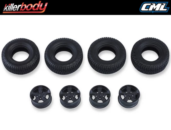 Killer Body Mercury Chassis Kit Fits Kb48765 Jeep Rubicon Body