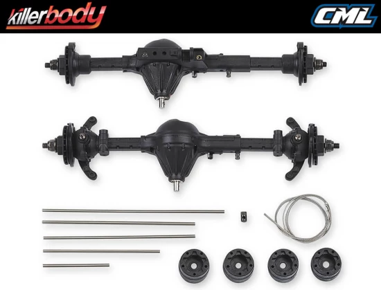 Killer Body Mercury Chassis Kit Fits Kb48765 Jeep Rubicon Body