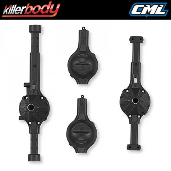 Killer Body Mercury Front/Rear Axle Aluminium Upgrade Sets(2)
