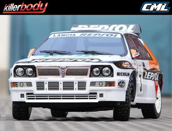 Killer Body Lancia Delta Repsol 93 Rally Kit On Venus Chassis