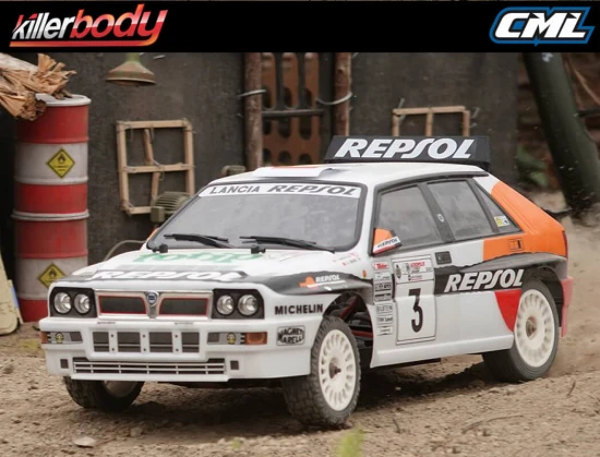 Killer Body Lancia Delta Repsol 93 Rally Kit On Venus Chassis