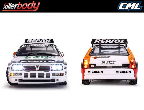 Killer Body Lancia Delta Repsol 93 Rally Kit On Venus Chassis