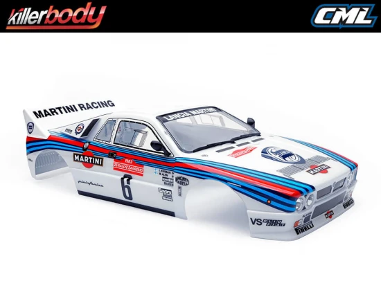 Killer Body Lancia 037 190mm Finished Body Rally