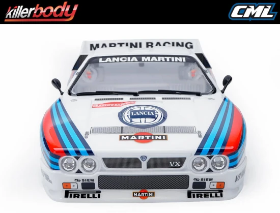 Killer Body Lancia 037 190mm Finished Body Rally