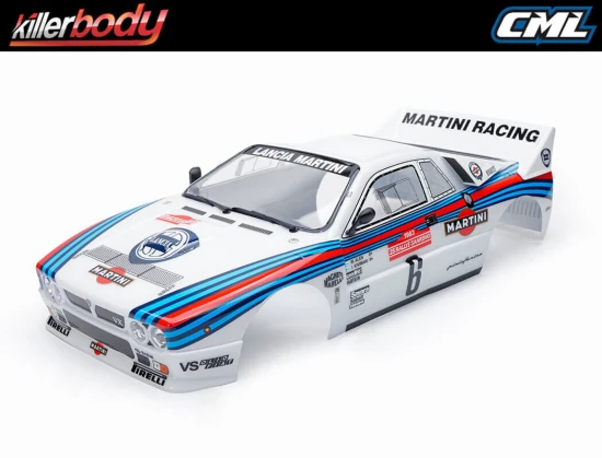 Killer Body Lancia 037 190mm Finished Body Rally