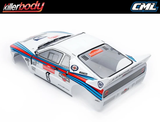 Killer Body Lancia 037 190mm Finished Body Rally