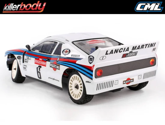 Killer Body Lancia 037 190mm Finished Body Rally
