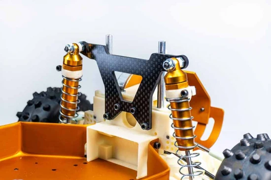 Koswork Team AE RC10 Carbon 3mm Rear Shock Tower