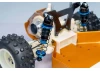 Koswork AE RC10 Big Bore 12mm Buggy Shock Set (F&R) (4) Blue