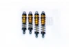 Koswork RC10 Big Bore 12mm Buggy Shock Set (F&R) (4) Gold/Black