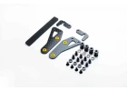 Koswork 2.0mm Shorty Battery Mount Set for Kyosho Turbo Optima Mid SP