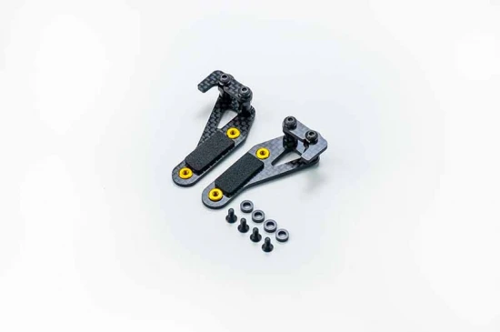 Koswork 2.0mm Shorty Battery Mount Set for Kyosho Turbo Optima Mid SP