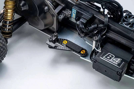 Koswork 2.0mm Shorty Battery Mount Set for Kyosho Turbo Optima Mid SP