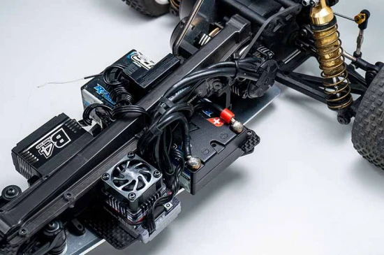 Koswork 2.0mm Shorty Battery Mount Set for Kyosho Turbo Optima Mid SP