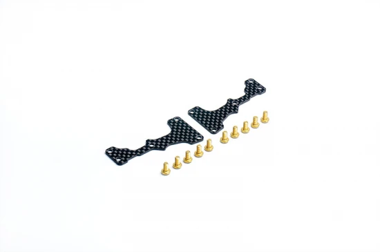 Koswork Carbon 1.5mm Front Arm Stiffener Set for Inferno MP11
