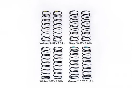 Koswork Rear Shock Spring Set 61mm. 1.8/1.9/2.0/2.3)