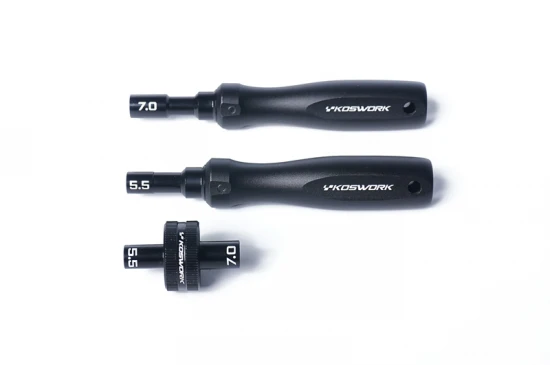 Koswork Aluminium Thumb Wrench Nut Driver 5.5mm & 7mm