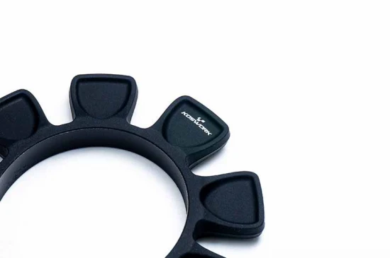 Koswork UFO High Strength Silicone 1:8 BuggyTire Glue Bands (4) Black