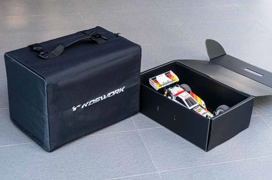 Koswork 1:10 Smart One Car Bag With 2 Cases (49x30x17cm)