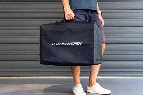 Koswork 1:10 Smart One Car Bag With 2 Cases (49x30x17cm)