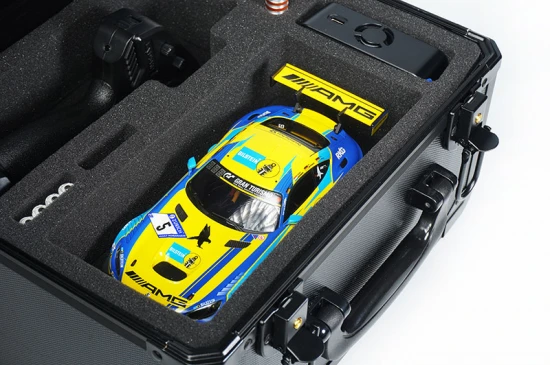 Koswork V2 Mini Black Aluminium Case for Kyosho Mini-Z (300x240x190mm